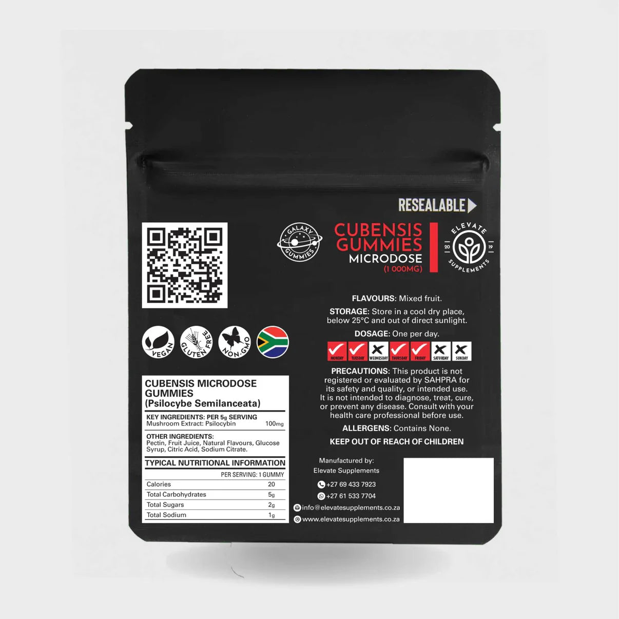 P. Cubensis Botanical Gummies — Functional Wellness Supplement | Stellenleaf